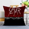 Подушка с изображением группы S-Slayer K-Kerry King 45*45см Наволочка Декоративная Наволочка для Домашней Подушки на Диван