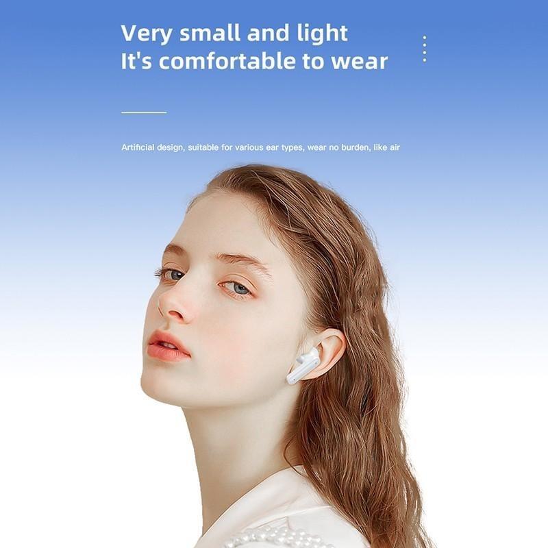 Настоящие беспроводные наушники Bluetooth 5.3, наушники-вкладыши с сенсорным управлением, наушники Hi-Fi Bass Music, спортивная гарнитура с микрофоном