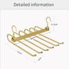 Folding Trouser Hanger Rotatable Clothes Hanger Racks New Drying Clothes Rack  Home