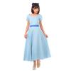 [monoii] Wendy Cosplay Costume for Women Peter Pan Costume Dress Women Halloween Costume Light Blue S M L XL D474