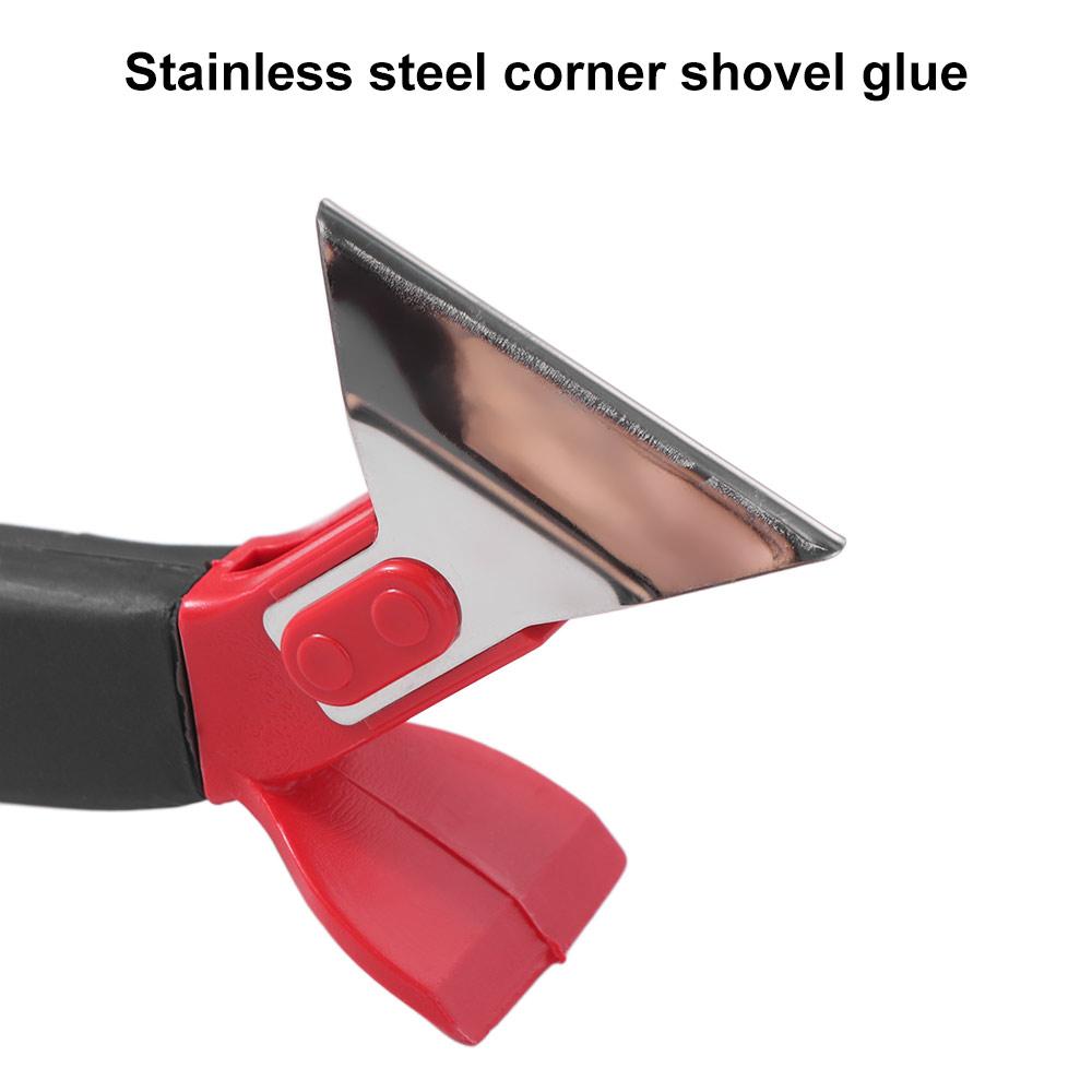 Ergonomics Grip Glue Scraper Multi-function Cement Jointing Shovel Caulk Tool Kitchen