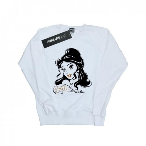 Disney Princess Womens/Ladies Belle Sparkle Sweatshirt