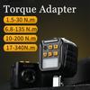 Portable Digital Torque Adapter 1.5-340N.m Adjustable 1/2 Inch Electronic Torque Wrench Bicycle Car Motorcycle Repair Tool