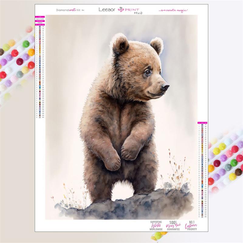 Мультфильм животное алмазная живопись милый коала панда носорог лиса лев наборы для вышивки крестом полная алмазная вышивка мозаика домашний декор подарок