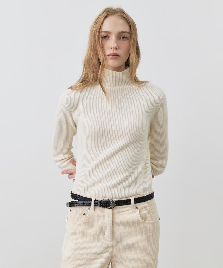 CITYBREEZE Wool Wholegarment Turtleneck Knit_5 Colors