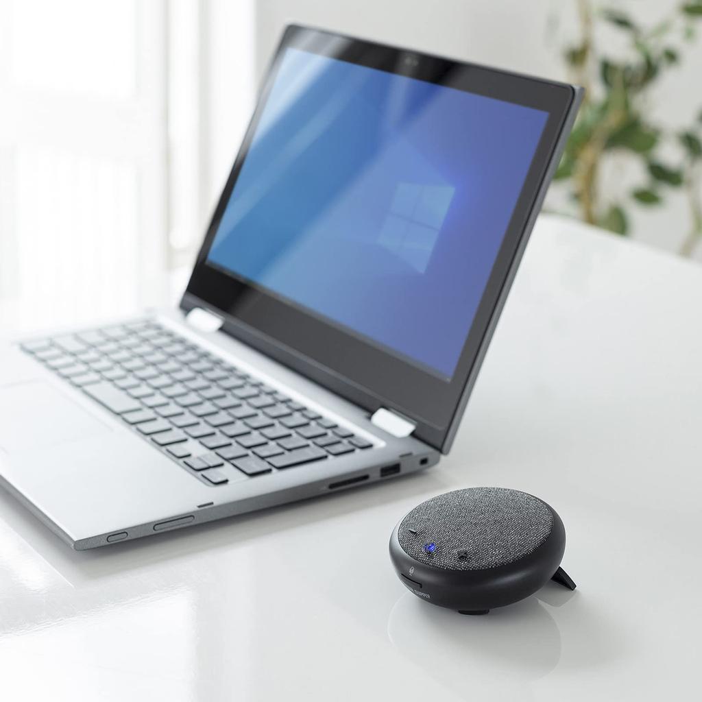 Sanwa Supply Bluetooth Conference Speakerphone (for Individuals) MM-BTMSP4