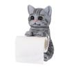 Resin Cat Toilet Paper Holder Storage Dispenser Toilet Roll Holder  Bathroom Roll Paper Organizer