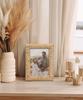 Creative Handmade Braided Hemp Rope Wooden Photo Frame, Rattan Decorative Piece, Bohemian Style Picture Frame Jewer Box