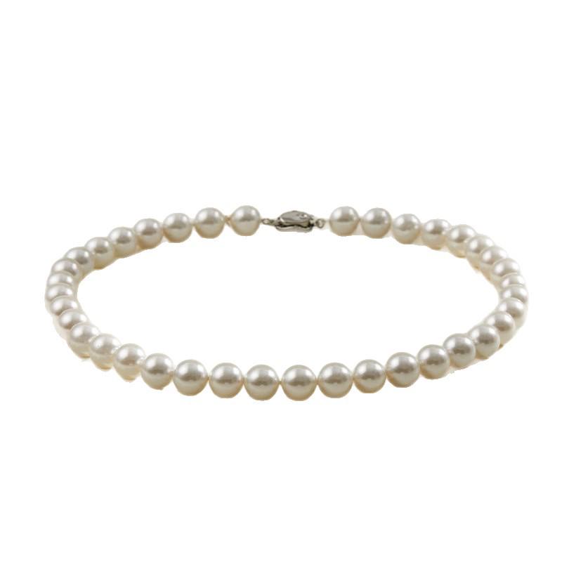 Набор барочных ожерелий и браслетов из жемчуга - Высококачественные медные аксессуары для осени/зимы