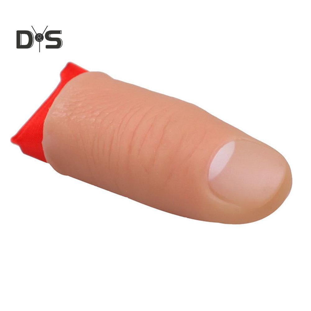 Mom&Me Magic Thumb Tip Trick Rubber Close Up Vanish Appearing Finger Hanky Trick Prop