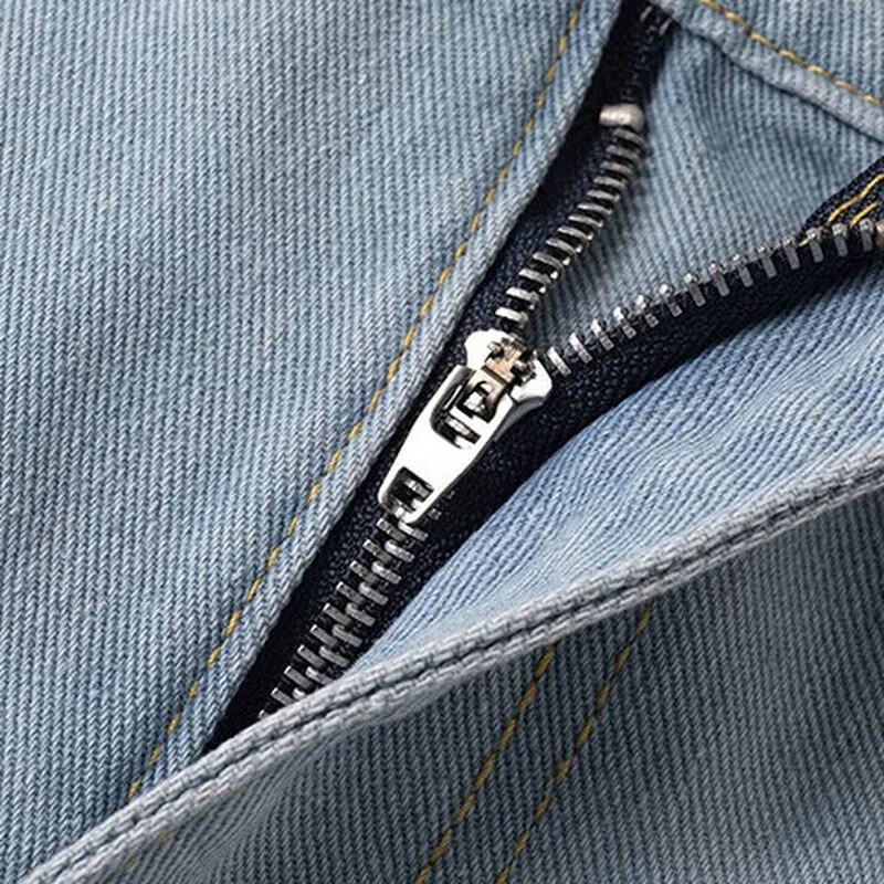 Джинсы мужские свободного прямого кроя повседневные