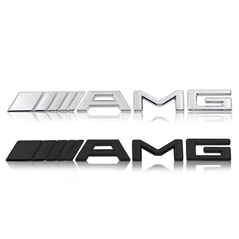Новый значок AMG Стайлинг автомобиля Задний багажник Декор кузова Наклейка Аксессуары для модификации Для Mercedes Benz Класса A C G M S W176 W204 W212