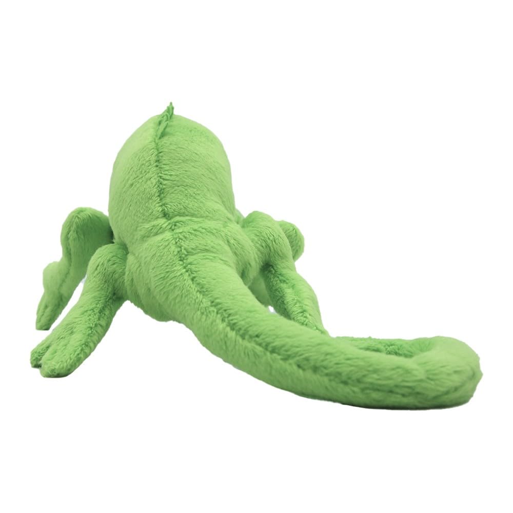 TST ADVANCE Chameleon GREEN Plush 22cm in suitable for ages 6 and 6294 Leo-kun Toy, length, up,