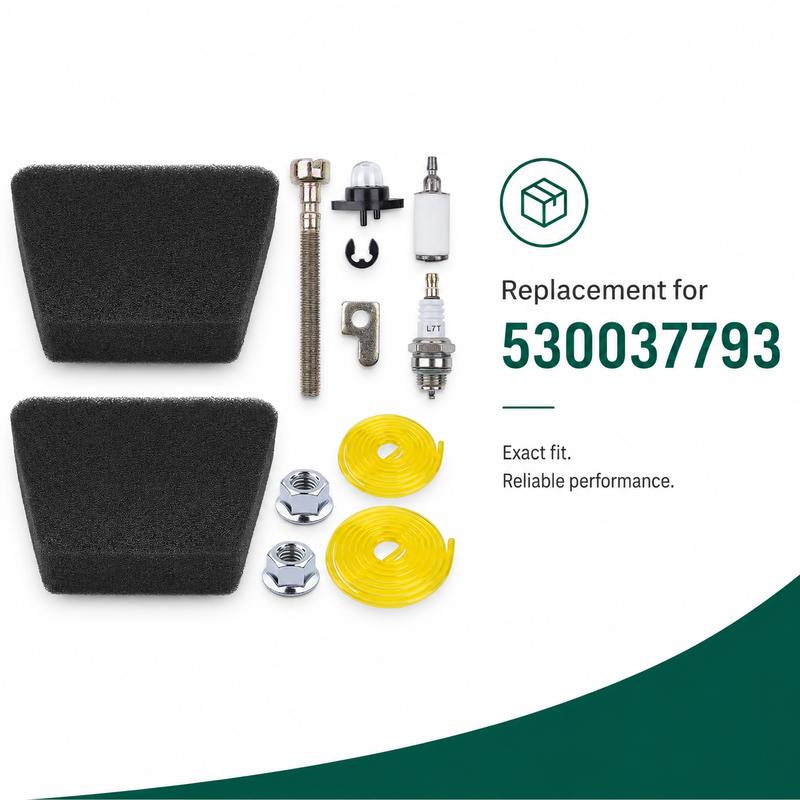 530071835 Primer Bulb 530047213 Air Filter Tune Up Kit for Poulan 2450 2550 BH2160 Woodshark Wild Thing 36cc 42cc Chaaw Parts