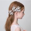 Flower Hair Jewelry Accessories Plait Hairpin Headdress Flower Hairpin Bride Hairpin Hair Clip