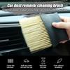 Car Interior Cleaning Tool Air Conditioner Air Outlet Cleaning Brush Car Soft Brush Car Crevice Dust Removal Artifact Brush