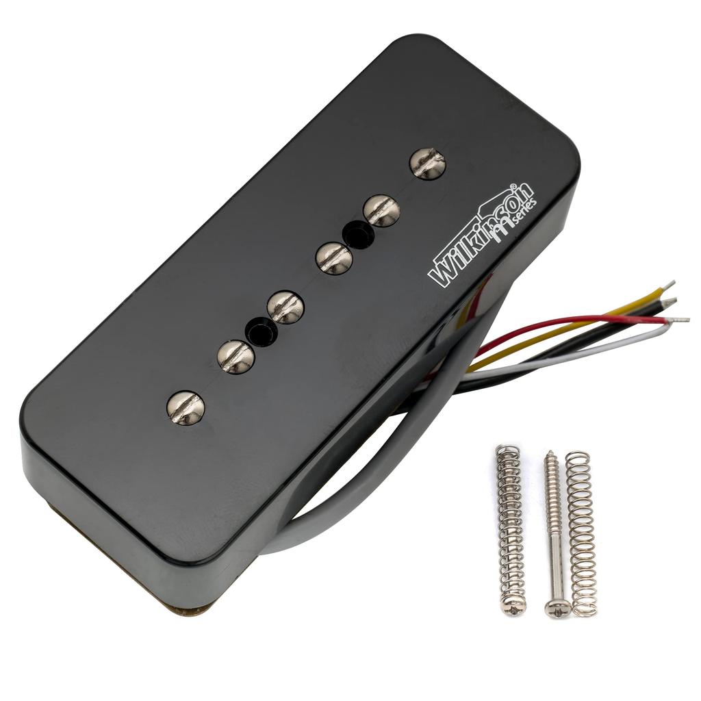 Wilkinson Серия M Stack P90 Однокатушечный Хамбакер для Электрогитары Черный Звукосниматель, Размер, Гриф SG/LP,