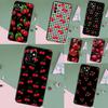 Чехол для еды, фруктов, красной вишни для Samsung Galaxy A52 A32 A12 A16 A26 A36 A56 A15 A35 A55 A34 A54 A13 A33 A53 A17 A06