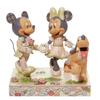 [Disney Traditions] Mickey & Minnie White Woodland