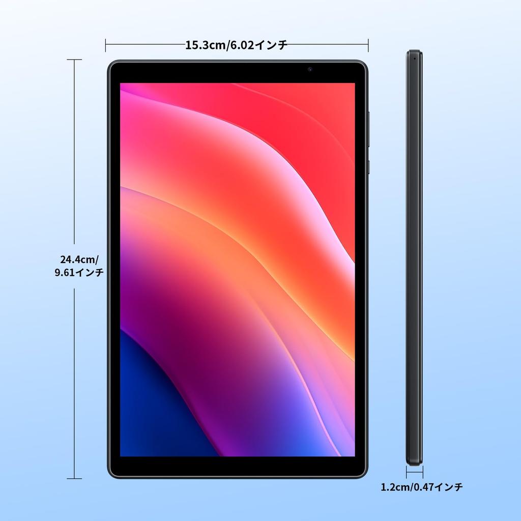 VASOUN Android 15 8 ГБ 32 ГБ 1 ТБ IPS Android GMS Включено руководство по эксплуатации на японском языке 10-дюймовый Wi-Fi планшет, + + Расширение, 5-ядерный процессор, Экран 1280800,