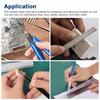 Model Tool Set Basic-Model Assembly Tweezers Pliers DIY for Gundam Building and Making Sandpaper Grinding Polishing Drill