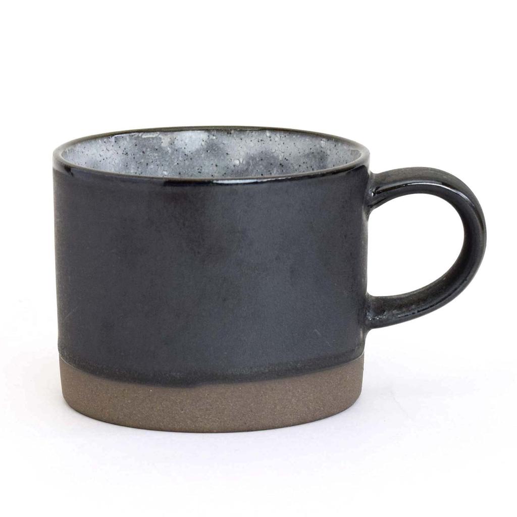 Tatara Mino Ware Mug, Gray, Japanese Tableware, Dishwasher and Microwave Safe, Perfect for Japanese Cafes and Home Use, Ceramic, Made in Japan,