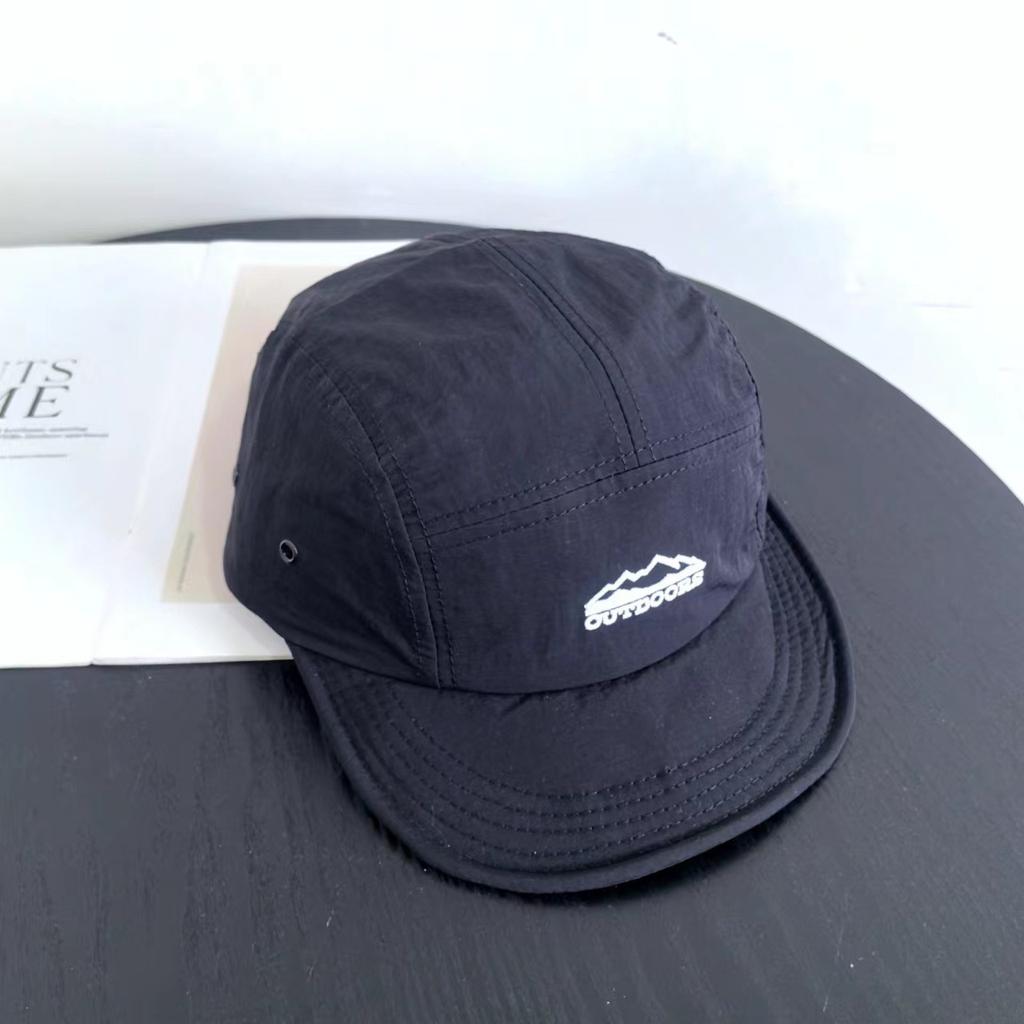 Кепка для бега с козырьком для студента, мужская, высококачественная, с короткими полями, мягкая, из пяти частей, бейсбольная кепка для детей