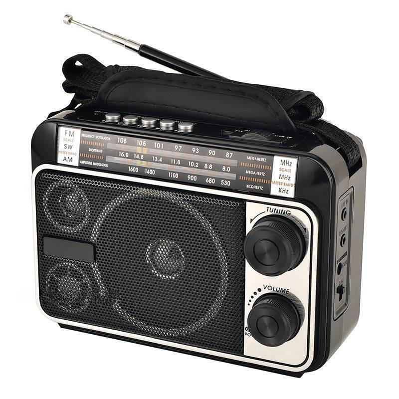 Новое многофункциональное всеволновое радио и портативная колонка с FM/MP3