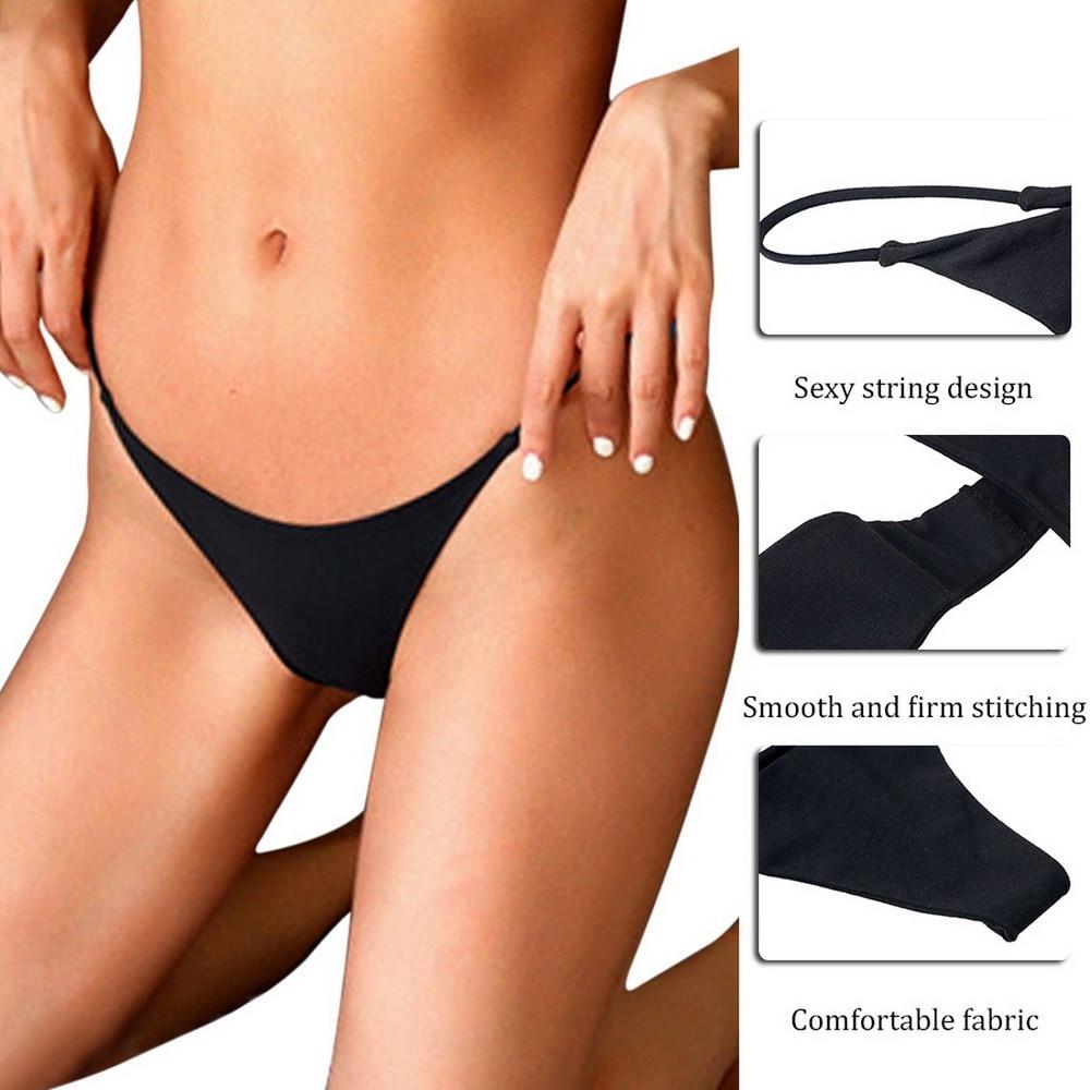 G String Women Panties Sexy Briefs Thong Low Waist T-back Beach Bikini Underwear Seamless Plus Size Female Lingerie S-2XL