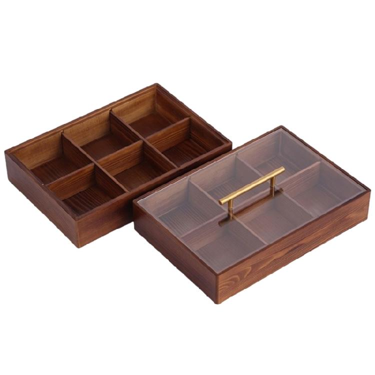 Влагонепроницаемая коробка для конфет с крышкой Элегантный органайзер для закусок Практичный держатель для сухофруктов Кухонные принадлежности для организации