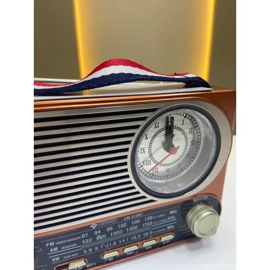 Nostalgic Radio +With Lantern+With Clock+Fm+Sw+Am+With USB and SD Reader+Mp3 Player and Music Box