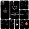 Abstract Line Face Art Dark Phone Case for Iphone 2020se 6 6s 7 8 Plus X 10 XR XS 11 12 13 Mini Pro MAX Black Tpu Back Cover