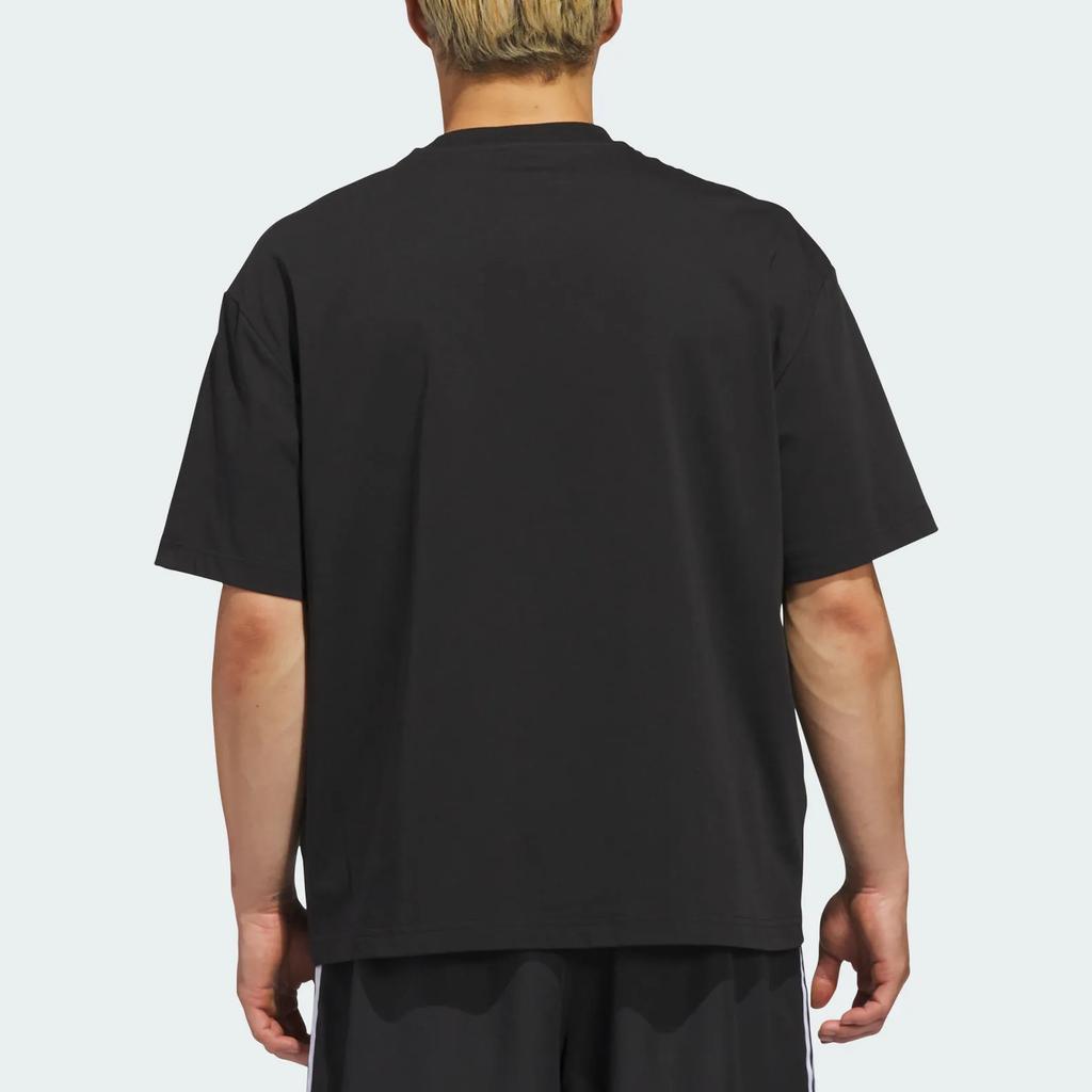 adidas Оригинальная футболка с круглым вырезом и коротким рукавом Og Team Pullover Унисекс Топы JZ7788