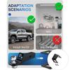 Компактный 2-дюймовый кронштейн для хранения на фаркопе для оптимизированной организации автомобиля Металлический держатель-кронштейн для фаркопа прицепа
