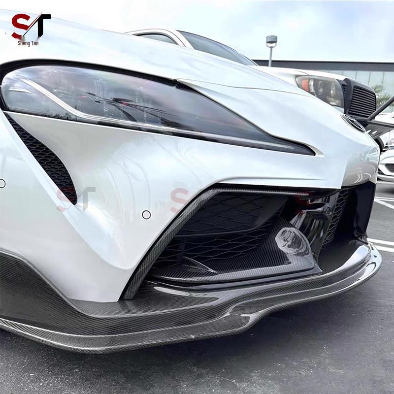 Дефлектор противотуманной фары из углеродного волокна для Toyota Supra A90/A91