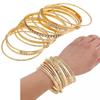 Модный богемный золотой серебряный браслет набор манжета браслет ювелирные изделия браслет