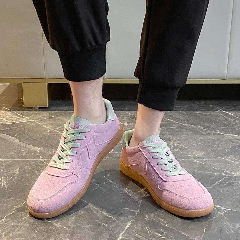 Fashion Classic Couple Sneakers Designer Running Shoes Faux Suede Women's Men's Sport Flats Casual Outdoor German Training Shoes
