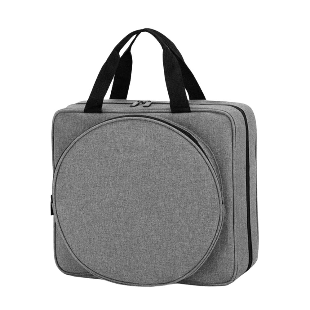 Portable Crochet Storage Bag Padded Interior Embroidery Project Bag Floss Threads Organizer