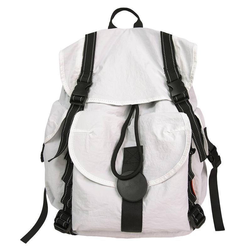 Large Capacity Sports Travel Backpack Anti-splashing Nylon Camping Hiking Backpack 2025 New Flip Bag Women