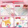 Metallic Glitter Gel Pen, Shiny Color-Changing Highlighter for Journaling, Neutral Star Pen for Kids