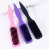 3pcs Pointed Tail Beard&hair Brush, Bristle Comb Teeth for Edge Control, Beard Styling comb,Special for Real Hair Wigs