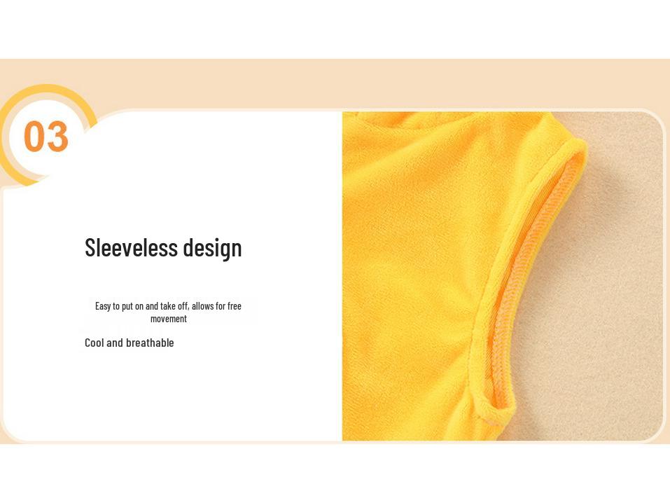 Боди без рукавов для малыша «Микки Маус» - Дизайн с животными, Мягкий комбинезон на кнопках