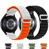 20 мм 22 мм ремешок для Samsung Galaxy watch 7/6/4/5/Pro/classic/3/active 2/Gear S3 Альпийский петлевой браслет ремешок HUAWEI GT 2 4 3 Ремешок