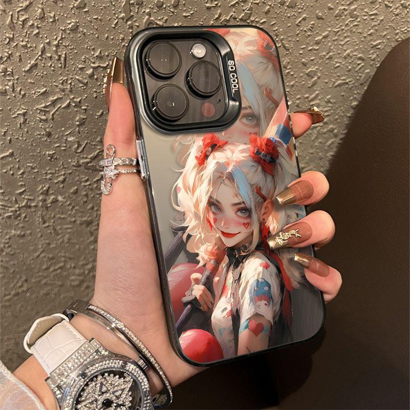 Женский чехол для телефона Apple 15/14/13 iPhone11/12Promax полный комплект xr новый xs чехол 78P Клоун
