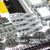 833 детали MOC Technic STEM, набор строительных блоков «Автомобильная шестерня, ось, колесо», набор аксессуаров, соединительный штифт цепи, блок, амортизатор