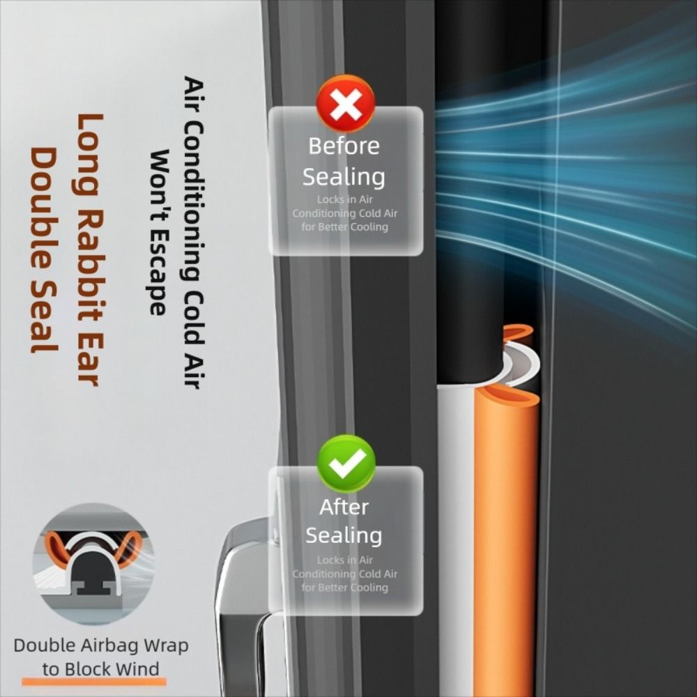 Soundproofing Casement Window Sealing Strip Windproof Insulation Strip Broken Bridge Aluminum