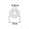 20x Airless Paint Sprayer Gaskets Leakproof Nylon Flat Tip Spacers for Extension Poles