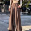 2025 High-End Striped Wide-Leg Slimming High-Waisted Extra-Long Summer Pants