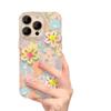 Подходит для чехла для мобильного телефона Apple 15 Iphone14 Цвет Трехмерные цветы 13 Перьевая пряжа Полностью обернутый 12 Лазерный Xs Высококлассный Женский