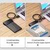 Universal 2.5/3.5inch SATAIII HDD Enclosure Adapters Supporting USB3.0 Fast speed Data Transfer